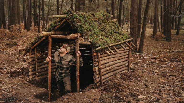 How to Build a Hut in the Woods