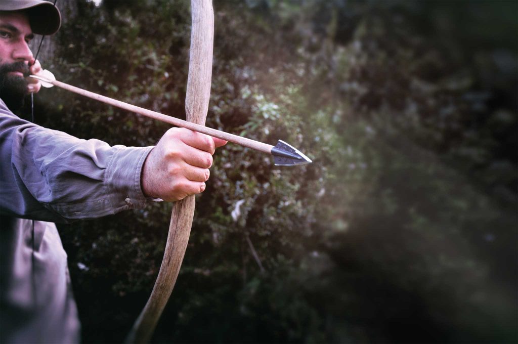 How to Make a Bow and Arrow in the Forest 