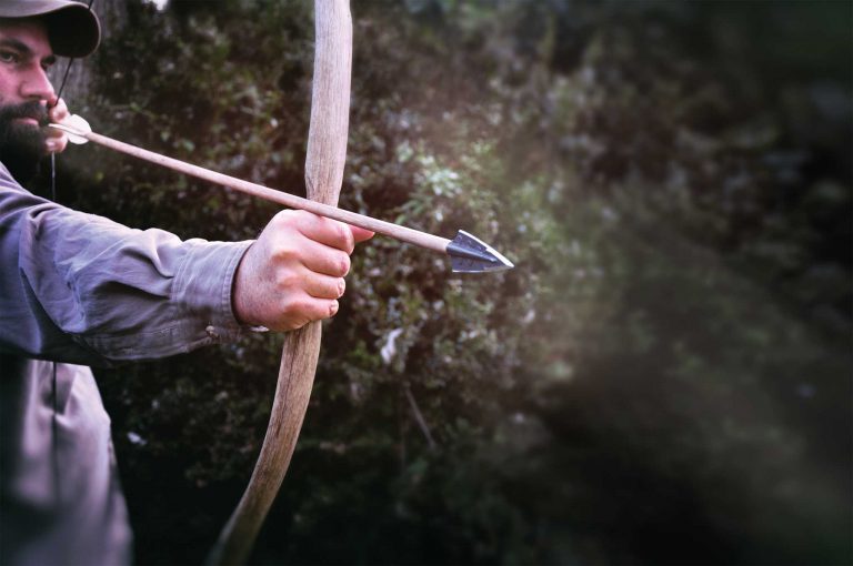 How to Make a Bow and Arrow in the Forest